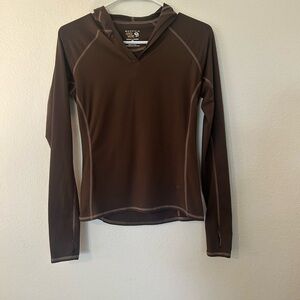 Mountain Hard Wear Brown Women's Hoodie XS